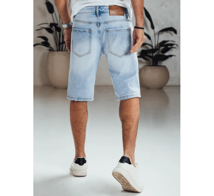 Pánske modré džínsové šortky FashionStreet SX2566