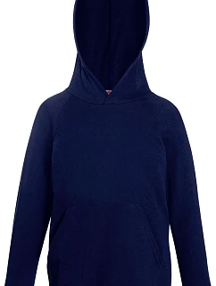 Fruit of the Loom Kids Lightweight Hooded Sweat Detská mikina s kapucňou 16.2.2009 tmavomodrá