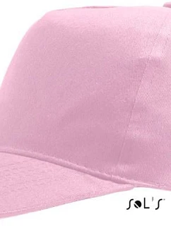 SOL'S Sunny Kids Dětská 5 panelová kšiltovka model 22525370 pink