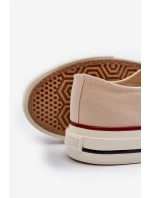 Niskie Trampki Damskie Big Star NN274272 Beżowe