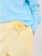 Nohavice IT SP 22197.61 svetložltá