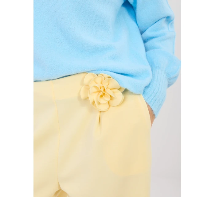 Nohavice IT SP 22197.61 svetložltá