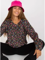 Blúzka RV BZ 8132.60 čierna a ružová
