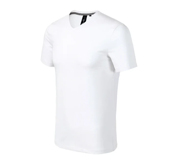 Tričko s výstrihom do V Action biele