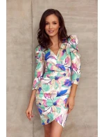 Dámske šaty SUK0329-E27 mix farieb - Roco