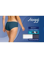 sloggi Basic+ Midi C4P – biela / modrá – SLOGGI biela / modrá – SLOGGI sloggi Basic+ Midi C4P – biela / modrá – SLOGGI biela / modrá – SLOGGI