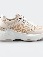 Béžové dámske športové topánky (SG-137)