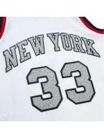 Mitchell & Ness NBA Cracked Cement Swingman Jersey Knicks 1991 Patrick Ewing M TFSM5934-NYK91PEWWHIT pánske