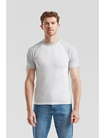 Baseball T tričko white/red model 22532793 - Fruit of the Loom Baseball T tričko white/red model 22532793 - Fruit of the Loom