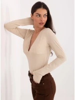 Bluzka IT BZ model 21776263 beżowy - FPrice