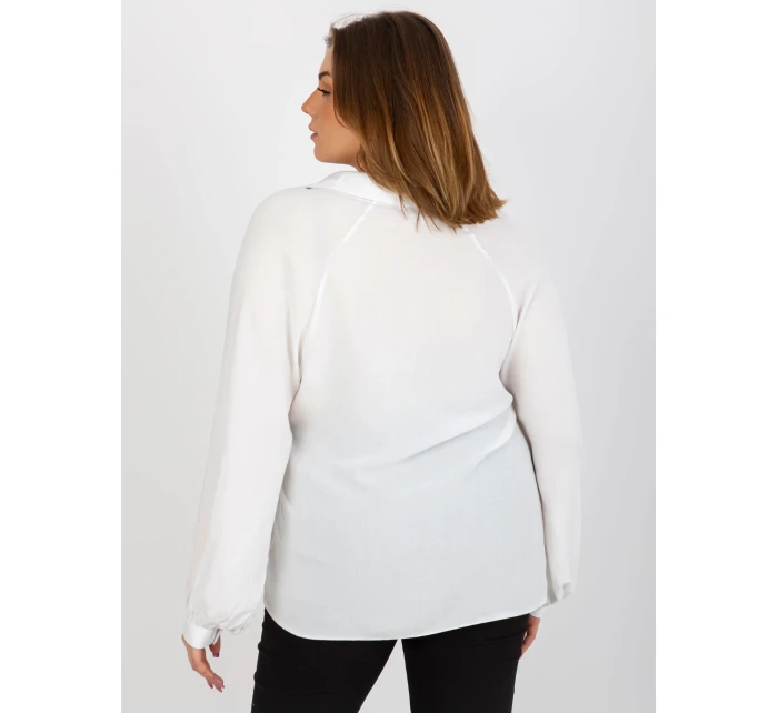 Dámska košeľa LK KS 509032.88P ecru - FPrice