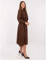 Sukienka MI SK model 21768495 brązowy - FPrice