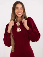 PM SK šaty YIS1063.17 bordová PM SK šaty YIS1063.17 bordová