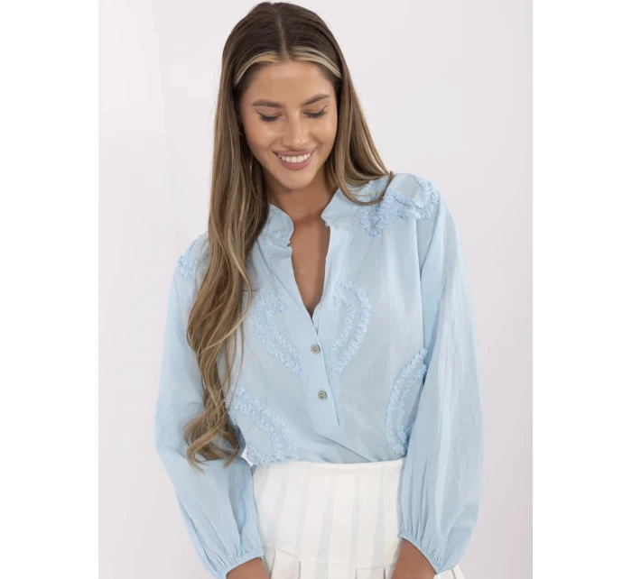 Blúzka TW KS BI 3145.67 svetlomodrá