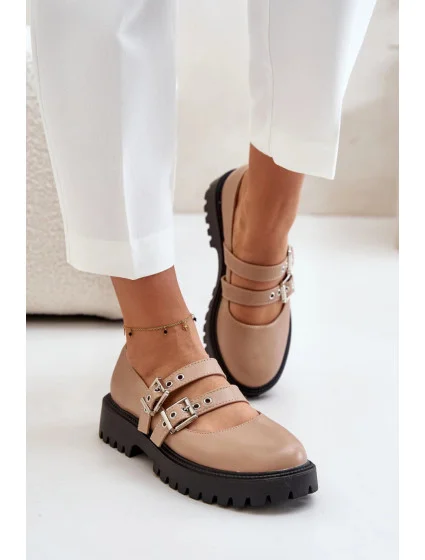 Poltopánky 3230 hnedo-čierne - Krok vo veľkom štýle