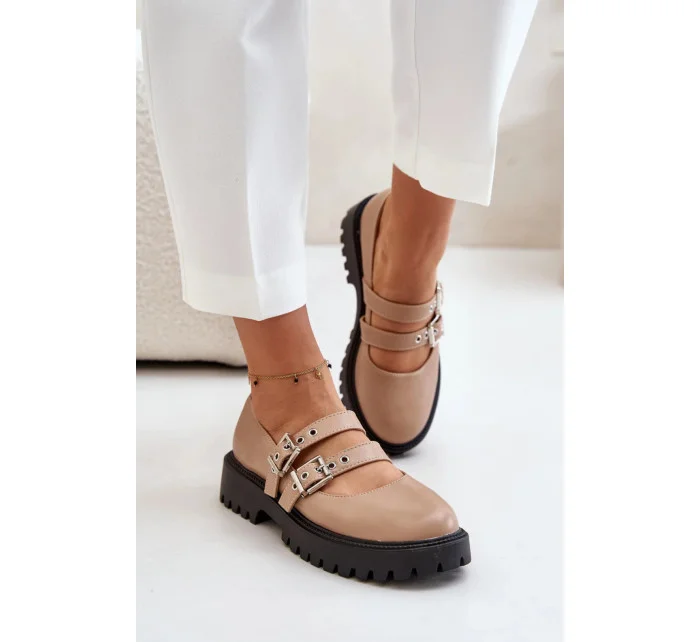 Poltopánky 3230 hnedo-čierne - Krok vo veľkom štýle