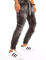 Pánské tmavě šedé džínové kalhoty Dstreet model 21963067 - FashionStreet