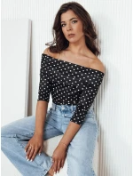 dámská pruhovaná halenka černá Dstreet model 21976246 - FashionStreet