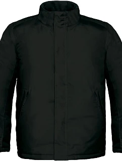 B&C Real + /men Pánska zimná bunda 01.0970 čierna