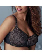 Fleur podprsenka s kosticí model 10628710 antracit - RosaFaia