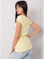 Tričko EM TS ES 21 531.14 svetlo žltá