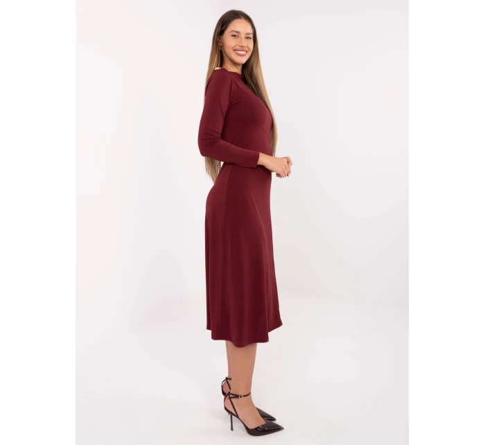 Sukienka IT SK model 21768598 bordowy - FPrice