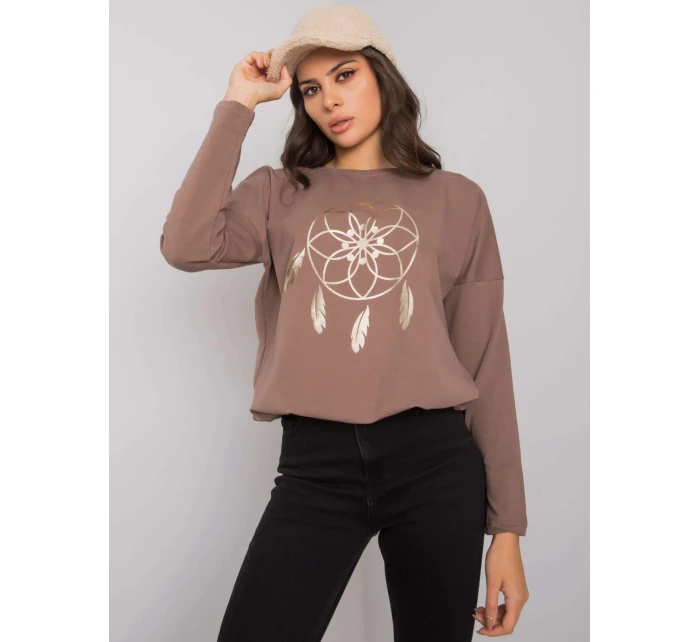 Halenka RV BZ model 16226242 hnědá - FPrice Halenka RV BZ model 16226242 hnědá - FPrice