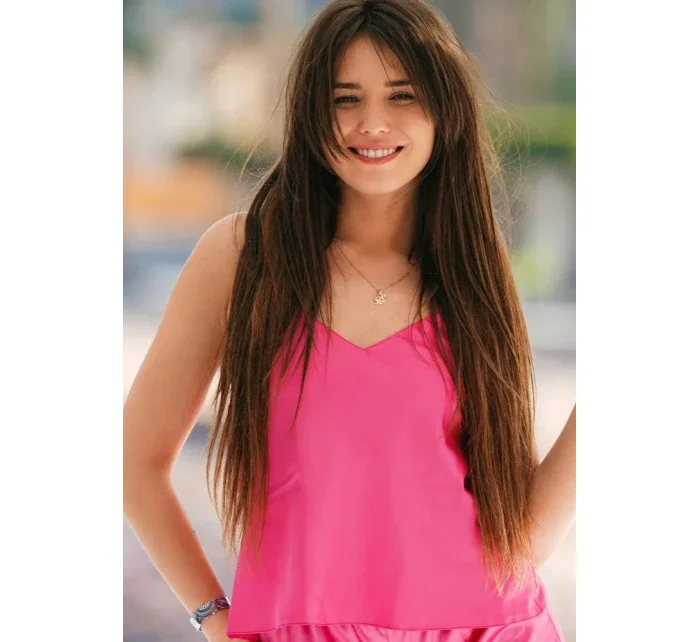 Dámsky saténový top Karen - DKaren