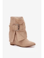 Topánky na podpätku model 217186 Krok vo veľkom štýle Topánky na podpätku model 217186 Krok vo veľkom štýle