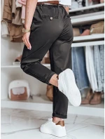 Dámské kalhoty chinos s páskem black Dstreet model 21986504 - FashionStreet