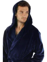 Pánsky župan Siena s kapucňou 3156 midnight - Vestis