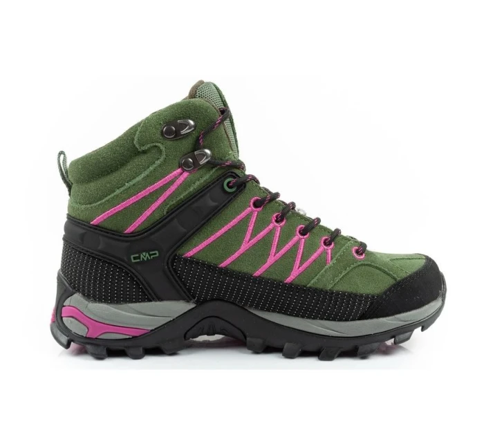 CMP Rigel dámske trekové topánky kožené odolné nepremokavé členkové topánky zelené dámske CMP Rigel dámske trekové topánky kožené odolné nepremokavé členkové topánky zelené dámske