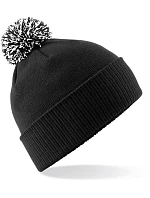 Beechfield B 450 Čiapka Snowstar® 53.0450 čierna/biela
