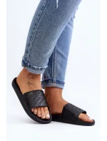 Dámské žabky model 21644120 Černé - Cross Jeans