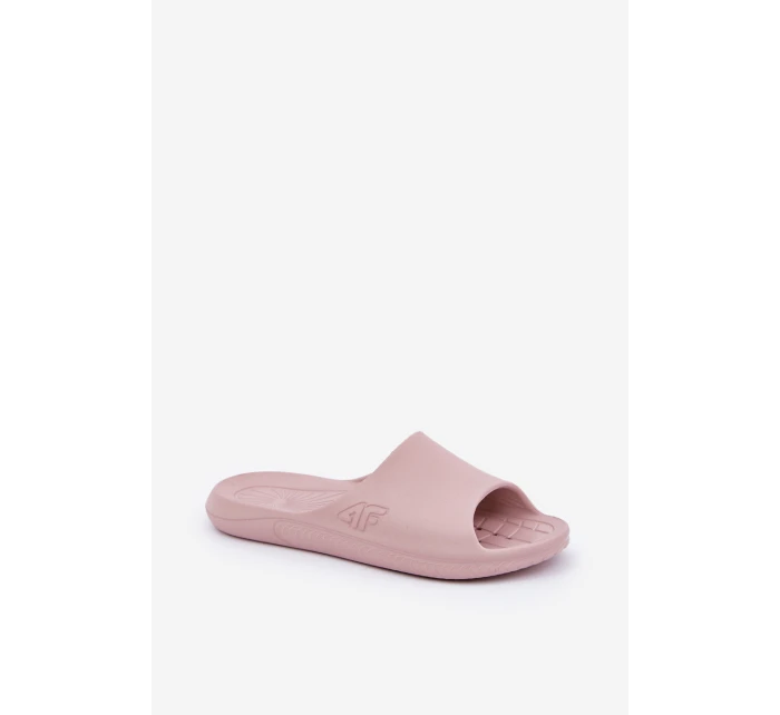 Damskie Klapki 4F 4FMM00FFLIF093A-56S Jasnoróżowe