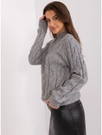 Jumper AT SW 2235.00P tmavo šedá