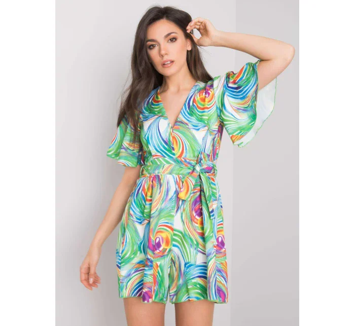 Kombinezon CHA KO model 18741085 biało zielony - FPrice Kombinezon CHA KO model 18741085 biało zielony - FPrice