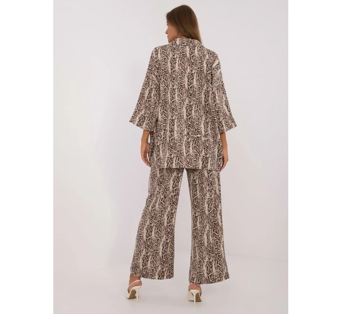 Komplet DHJ KMPL  czarno beżowy model 20479893 - FPrice