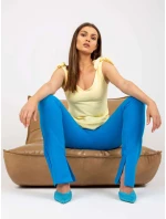 Dámský top WN TP model 17431595 světle žlutý - FPrice Dámský top WN TP model 17431595 světle žlutý - FPrice