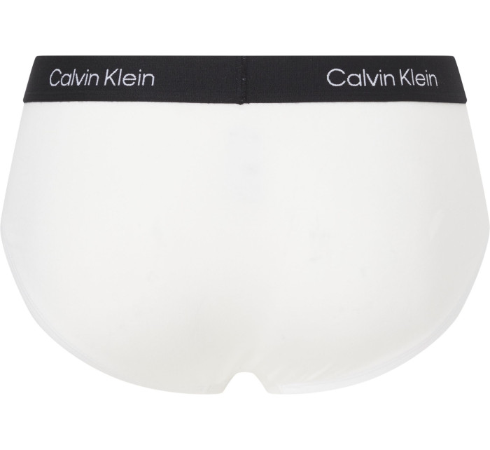 Pánske slipy Briefs CK96 000NB3402A100 biela - Calvin Klein