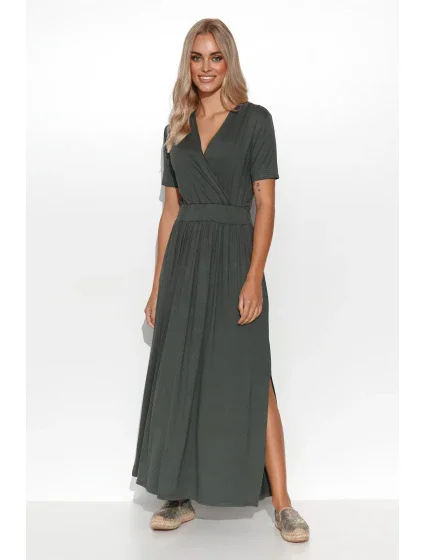 Dámské šaty model 18921857 Khaki - Makadamia