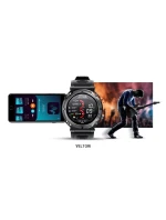 VELTORI VT130-1 Smartwatch Čierny silikónový remienok VELTORI VT130-1 Smartwatch Čierny silikónový remienok