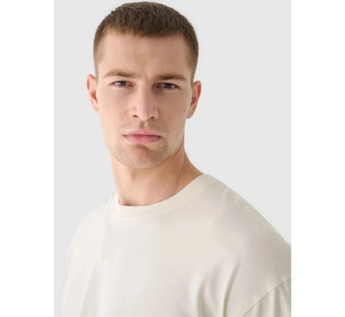 Pánské tričko oversize s potiskem a dlouhým rukávem model 21898139 - 4F