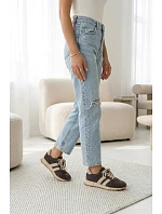 Dámské tenisky z přírodního semiše hnědé Marceline