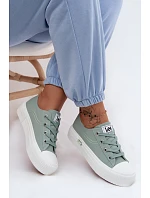 Dámské tenisky na platformě ISLA C WOMEN LOW model 22147246 mátové - Lee
