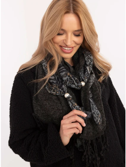 Šatka AT SZ 0247.83P tmavosivá