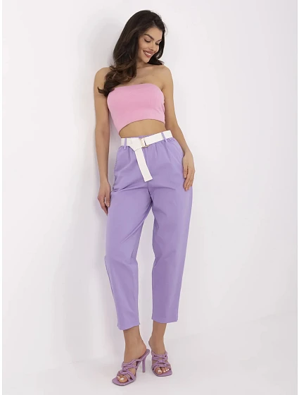 Kalhoty DHJ SP model 20969335 světle fialové - FPrice