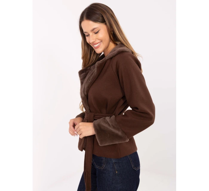 Bunda IT KR 4608.05P tmavohnedá