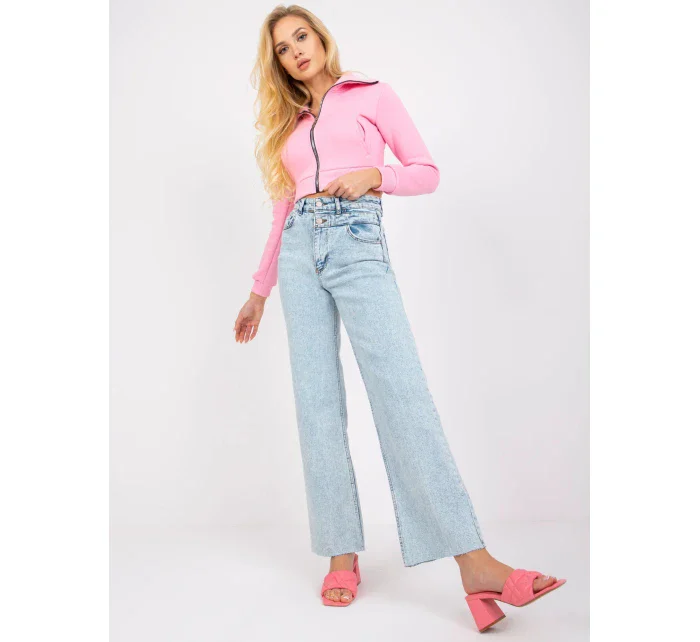 Džínsové nohavice MR SP 358.58P svetlomodré