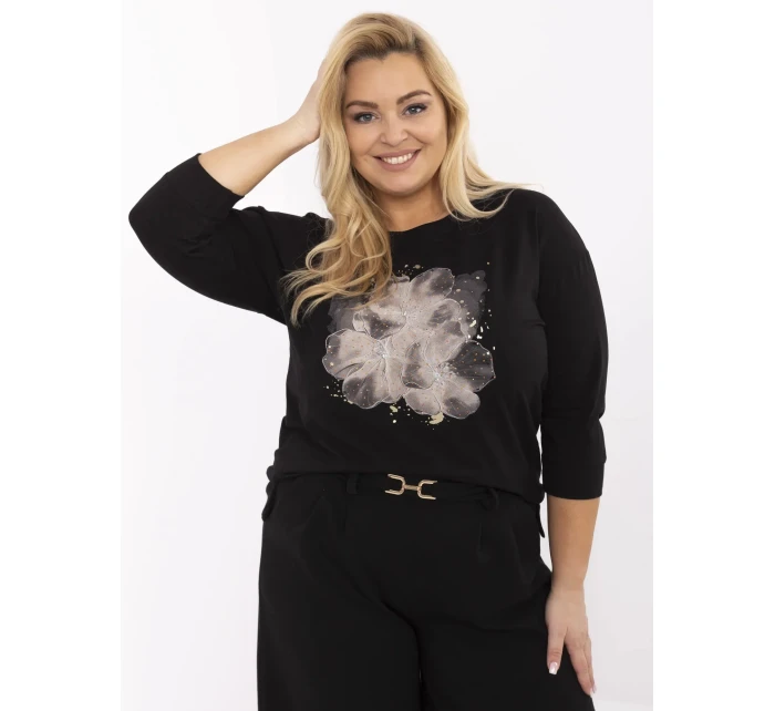 Blúzka RV BZ A400.39 čierna